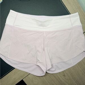 Lululemon Lavender Speed Up High Rise Shorts - 4 Tall